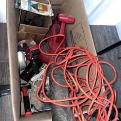 Random Tool Brand New paint Can Brushes Extensions Cord Power Strip