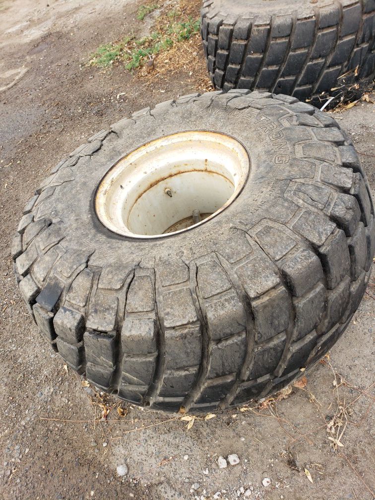 Exercise tire / rim / planter / bbq / fire pit