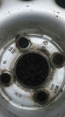 Volkswagen Jetta 60 R14 spare tire and wheel