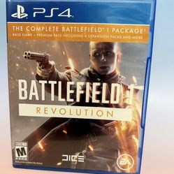 Battlefield 1 - Revolution Edition - Sony PlayStation 4. AMAZING CONDITION!