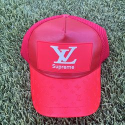 Louis Vuitton Supreme Hat Snap Back 