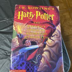J.K. Rowling Harry Potter Boxset 1-4