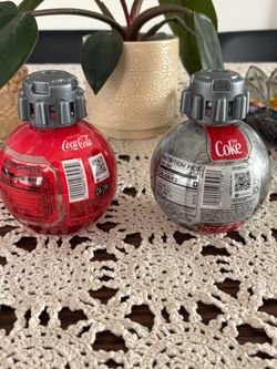 Star Wars souvenir Coke bottles (empty)