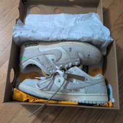 Nike Dunk Off White Lot 32 Size 9
