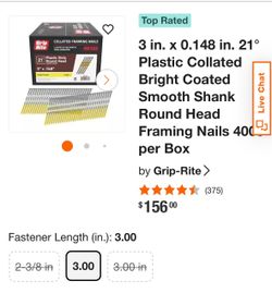 Framing nails 4000pcs.