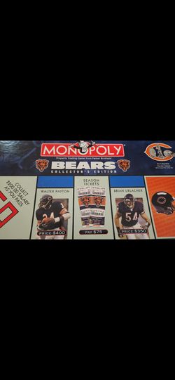 Monopoly Bears Collector's Edition Board Game, firm.
