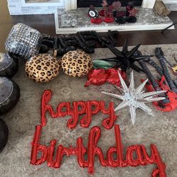Rock N Roll Party Decor