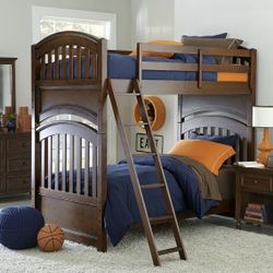 Twin Over Twin Bunk Bed  