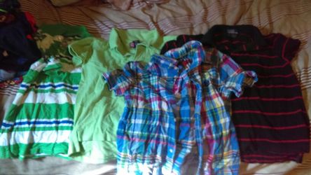 Boys clothing polo shirts ,shorts,pants etc