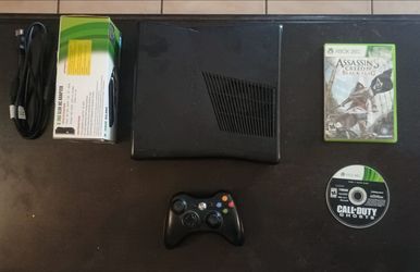 Xbox 360 Slim Console Bundle with Games