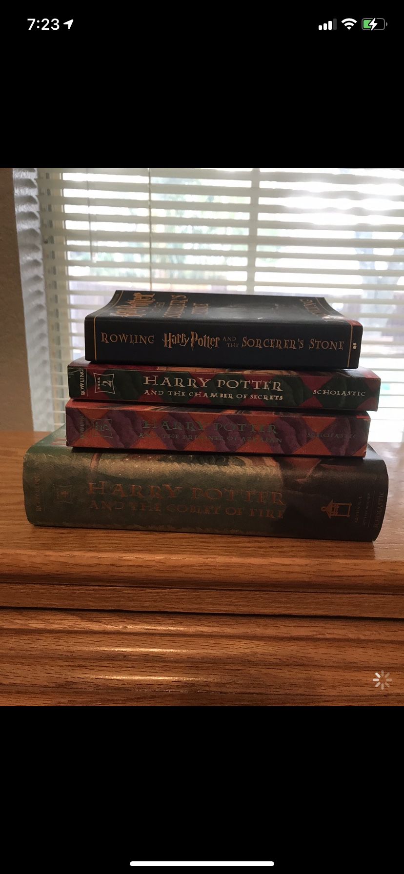 4 Harry Potter books...