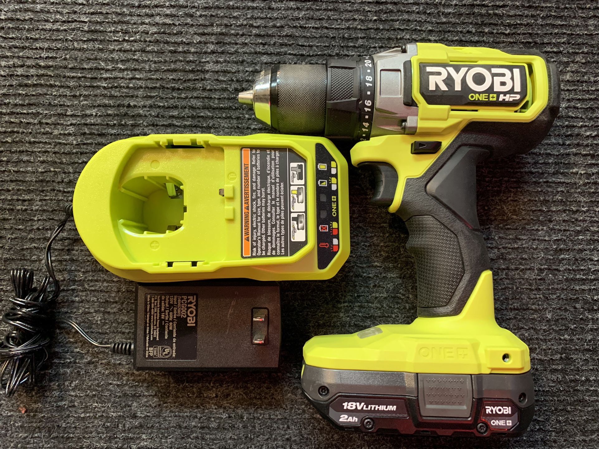 Ryobi 1/2” PBLDD01 Drill Kit