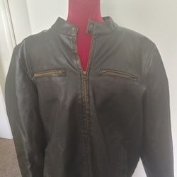 Route 66 Leather Jacket Large