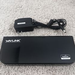 WAVLINK USB 3.0 and USB C Universal Laptop Docking Station