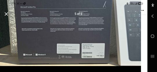 Microsoft Surface 11 13" Touchscreen