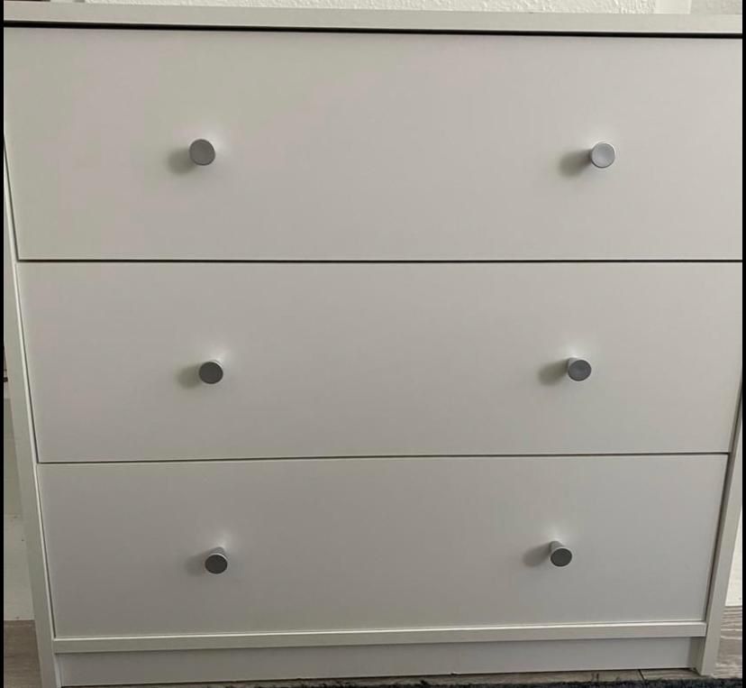 White dresser