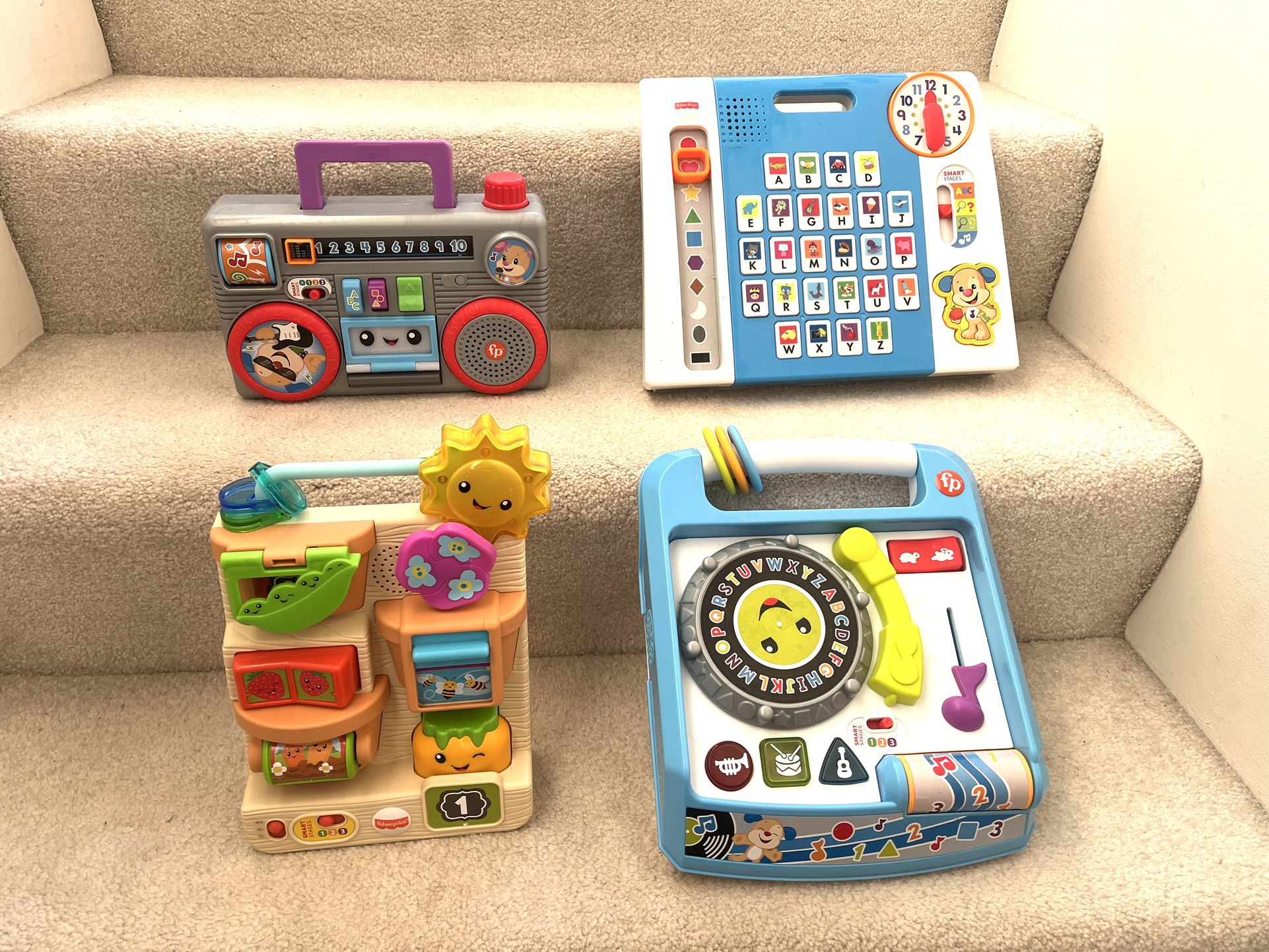 Fisher Price Laugh & Learn Educational Toys ($30 For All)
