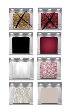 Photo Booth backdrops & stands