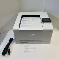 HP Color LaserJet Pro M252dw WIFI Duplex Printer W/ Toner TESTED 8k PAGES
