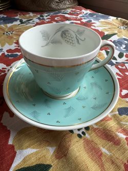 Wedgwood Westover Tea Cup Saucer Set 