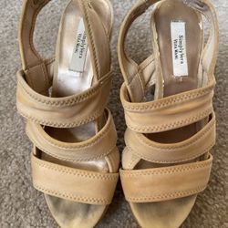 SimplyVera VERA WANG Women's Heel Dress Sandals. Size 6. OBO. 