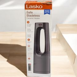 Lasko Bladeless 1500-Watt 28 in. Electric Oscillating Tower Ceramic Space Heater