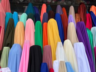 Chiffon 60” wide $ 2 per yard