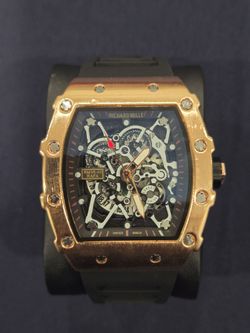 Men's Watch - RM / Color Dial / Stainless Rubber Bracelet