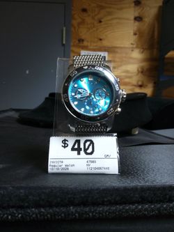 Invicta Chronograph Watch with Mesh Band