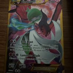 2016 Gradevoir EX(secret rare + scratchy)