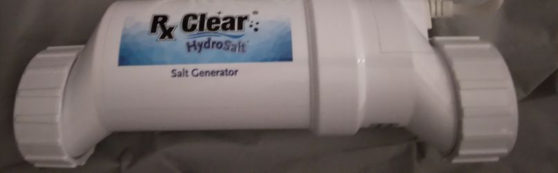 Rx Clear HydroSalt Salt Generator MLR-T91-SG20.  Cell Fits Hayward Systems