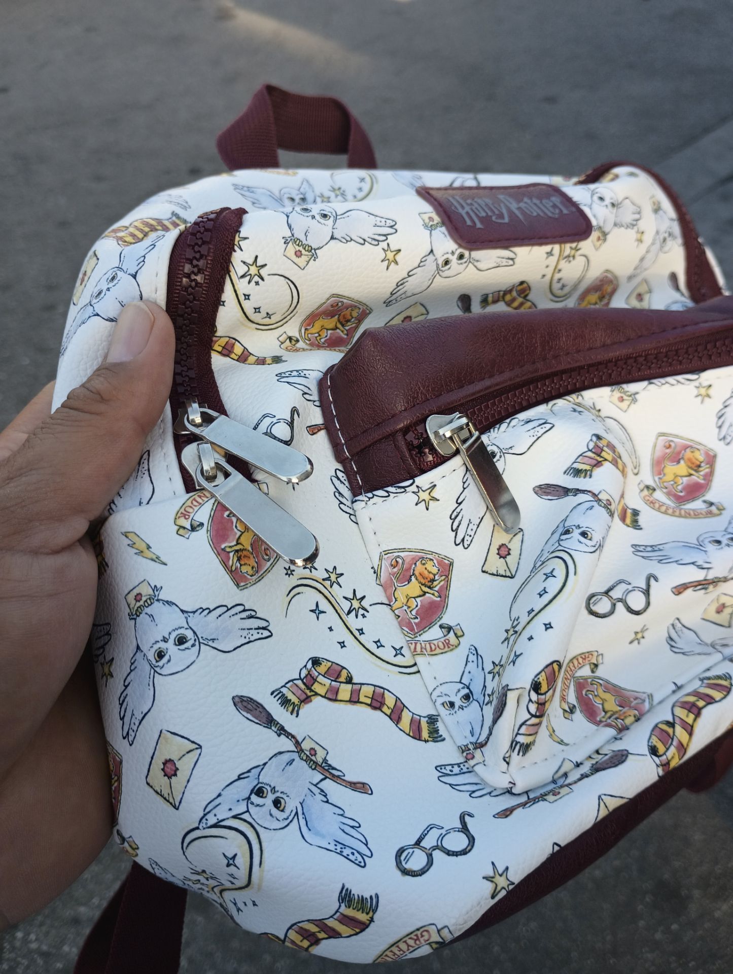 Harry Potter backpack white Unisex Original