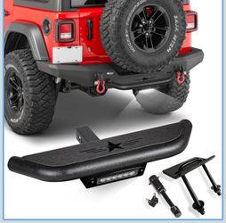 Tow Hitch Step for 2 inch Receivers, Solid Steel Construction Rust Free Powder Coated  xbhst-0002