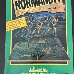 GHQ How to Terrain Maker Booklet: "Normandy!" (Softcover, 1990)