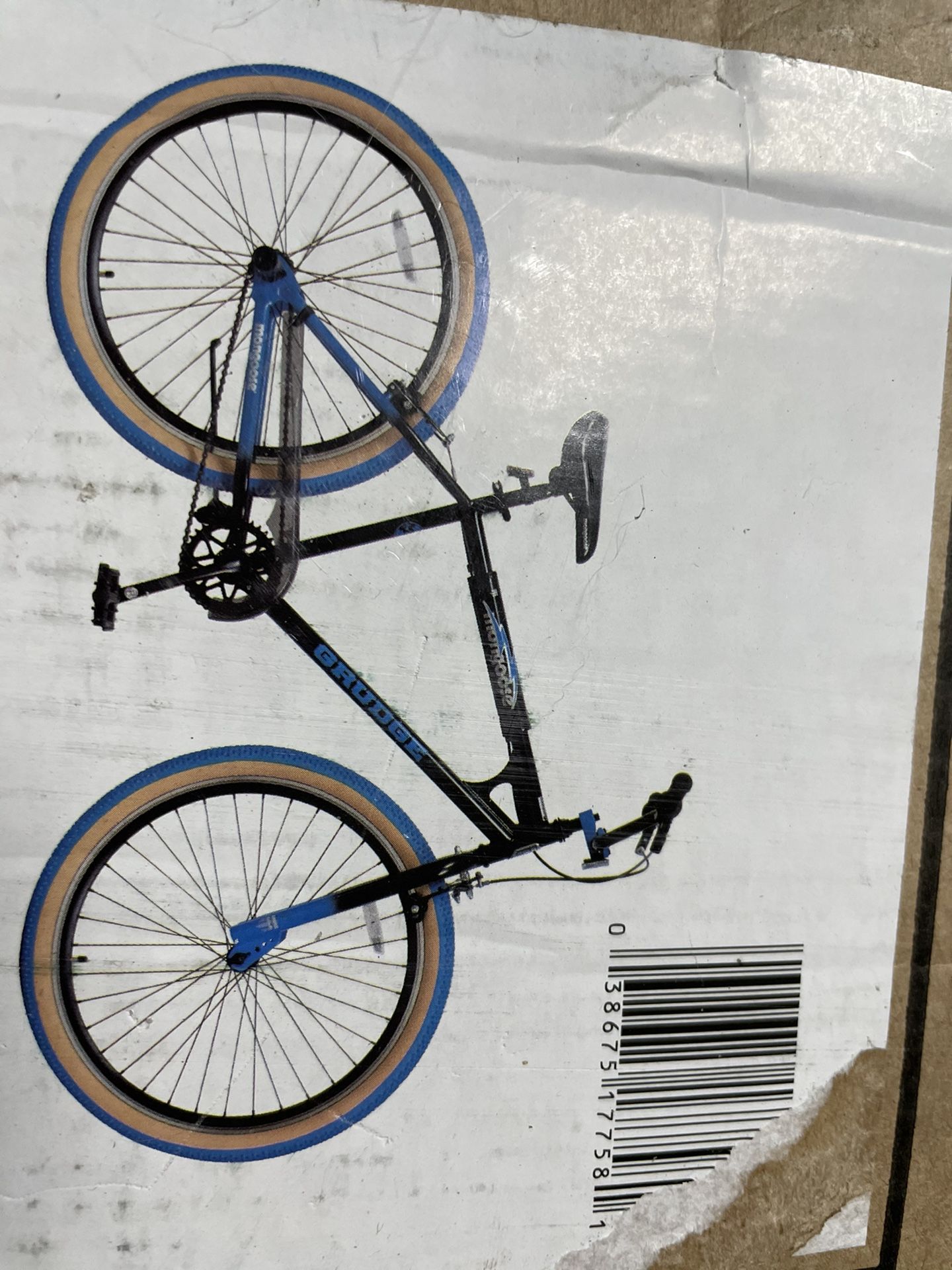 New in box Mongoose Grudge BMX Freestyle bike, single speed, 26