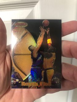 Shaquille O’Neil bowman refractor