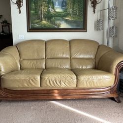 Leather Sofas Complete Set