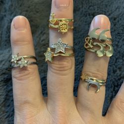Accessories Unique. .. Novelty Ring Sets From..online Store .. ModCloth Online. About Size 7..$9- $10 Each Set 