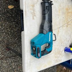 Makita saws all 40v grj01 tool only