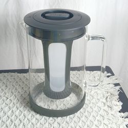 Primula Logan Cold Brew Coffee Maker, 51oz, Removable Fine Mesh Filter Glass 