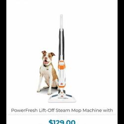 Bissell Power Fresh Pet Steam Mop