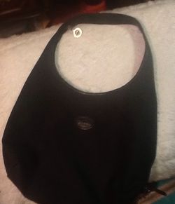 Black nylon Longchamp Shoulder Bag
