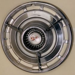 1963 Chevy impala super sport original hubcaps