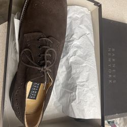 New VINTAGE Italian lace up Oxford leather mens dress shoes sz12