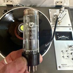 Vintage 1950’s-1960’s MULLARD Made in England EL34 / 6CA7 Tube - Rare BVA British radio and Valve manufacturers Association 