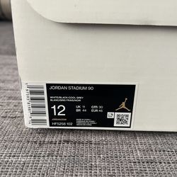 Jordan Stadium 90 White/Black