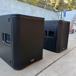 QSC KS118 3600W Powered 18-Inch Subwoofers – Pair