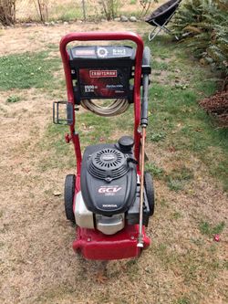Craftsman/Honda pressure washer