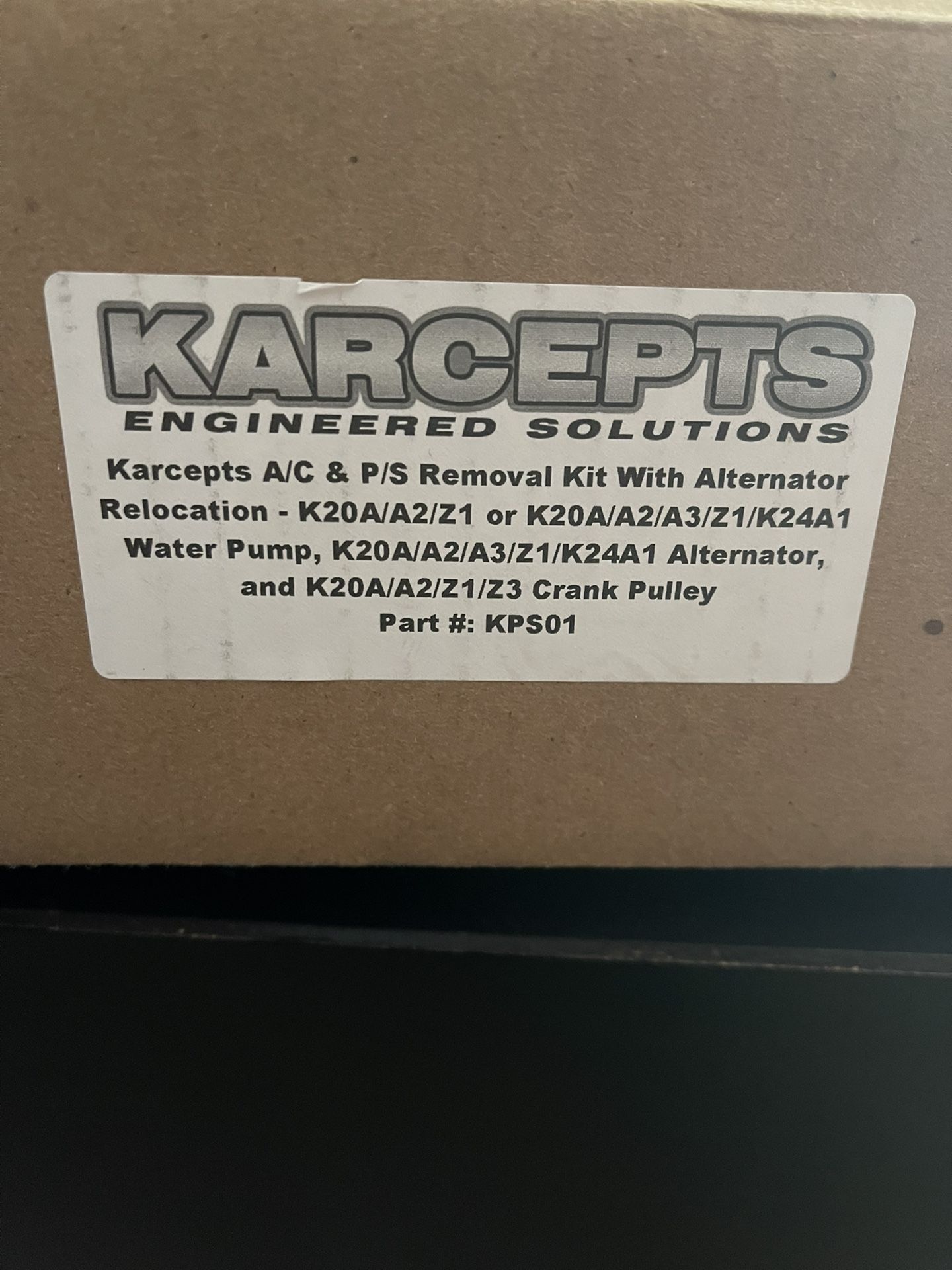 Karcepts AC/PS delete K-swap NEW Part# KPS01