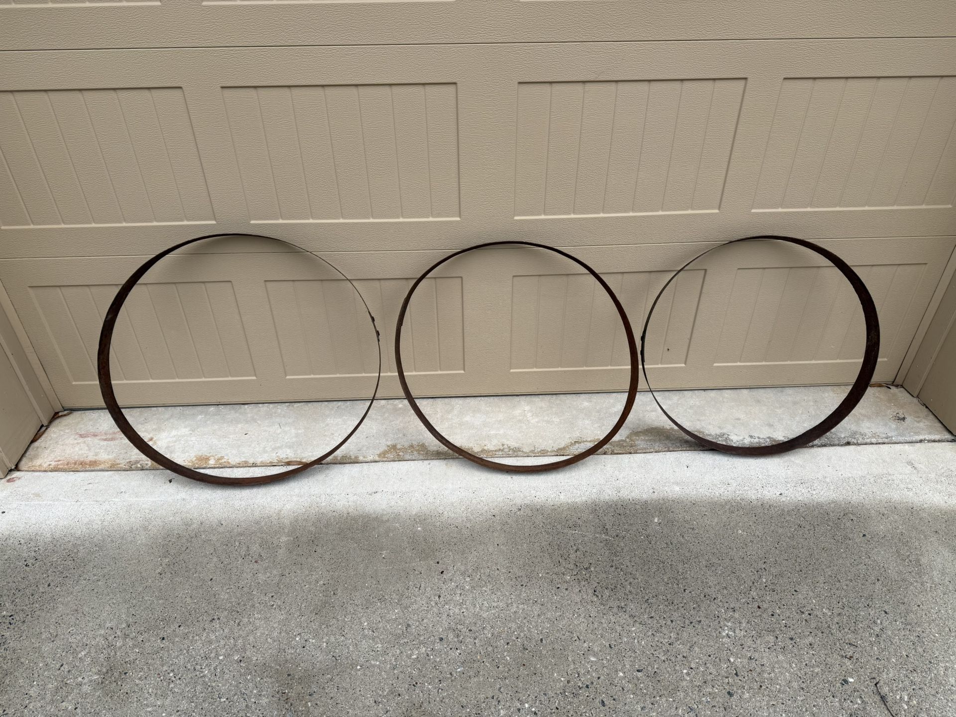 Antique Barrel Hoops